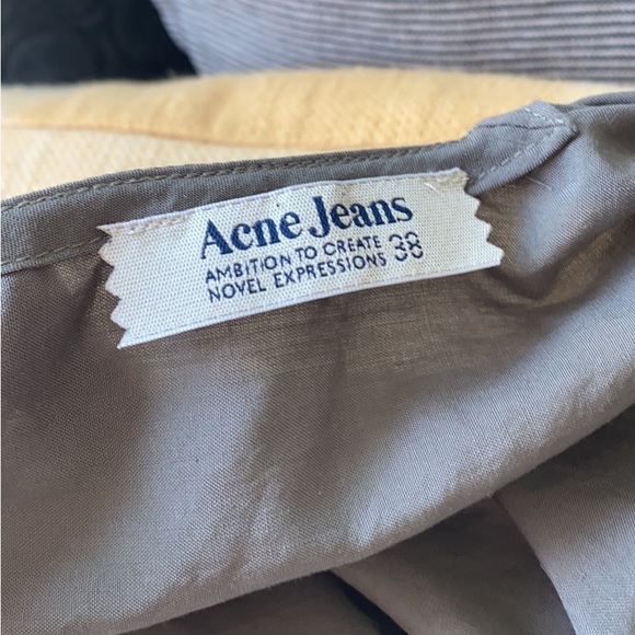 Acne Jeans, Khaki Criss Cross Dress, Size 38 (US M) - Picture 4 of 6
